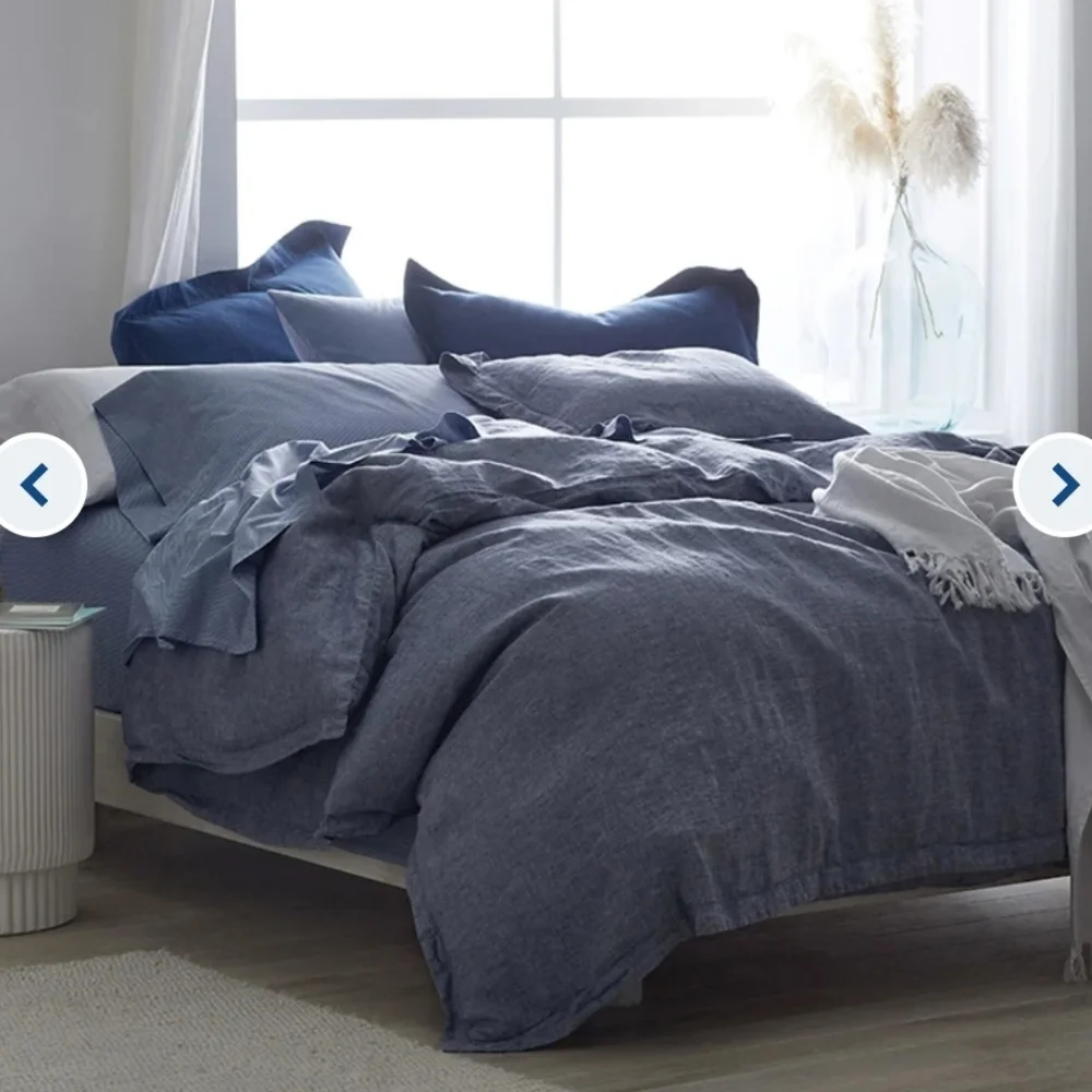 The Company Store Relaxed Linen Duvet Cover